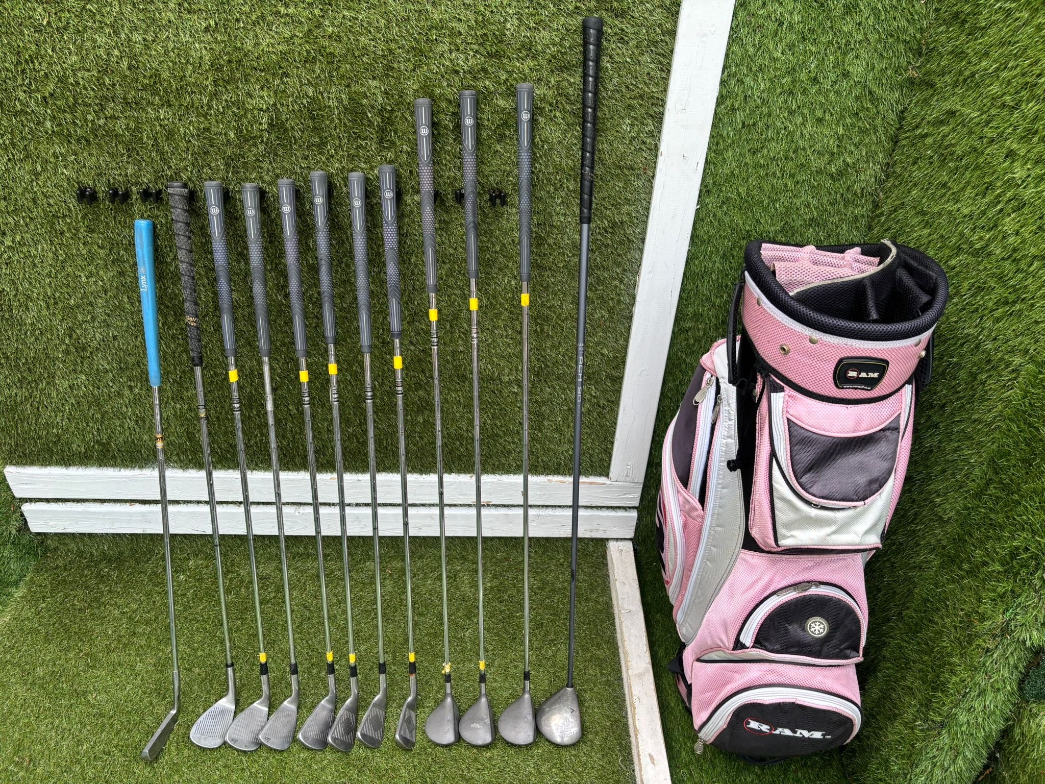 Wilson Berg HT Ladies Golf Set with Callaway Big Bertha War Bird Driver & Cart Bag - Image 3