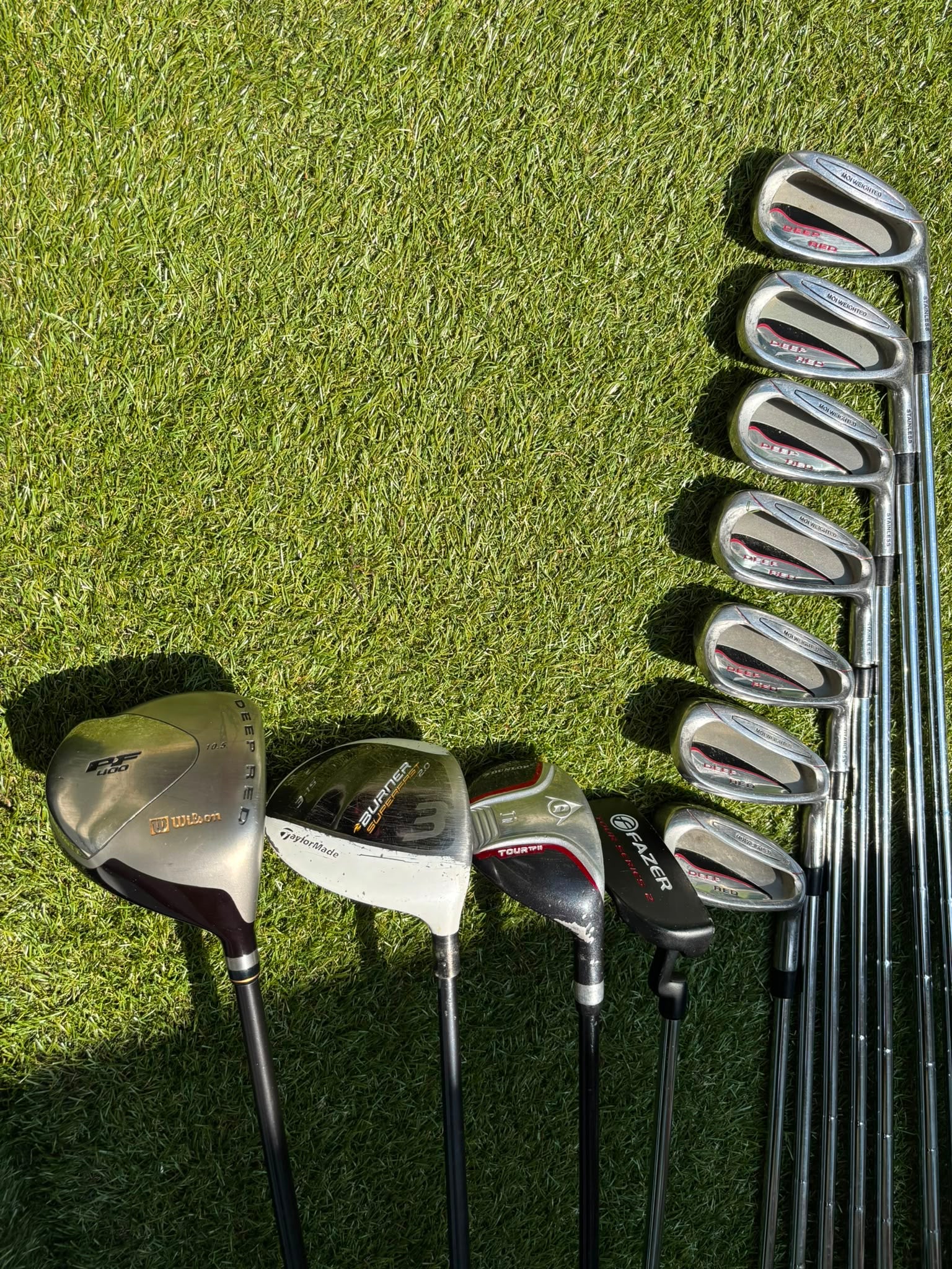 Wilson Deep Red Irons, TaylorMade Burner 3.0 Fairway Wood, Wilson Driver & Brand New Stand Bag - Image 20