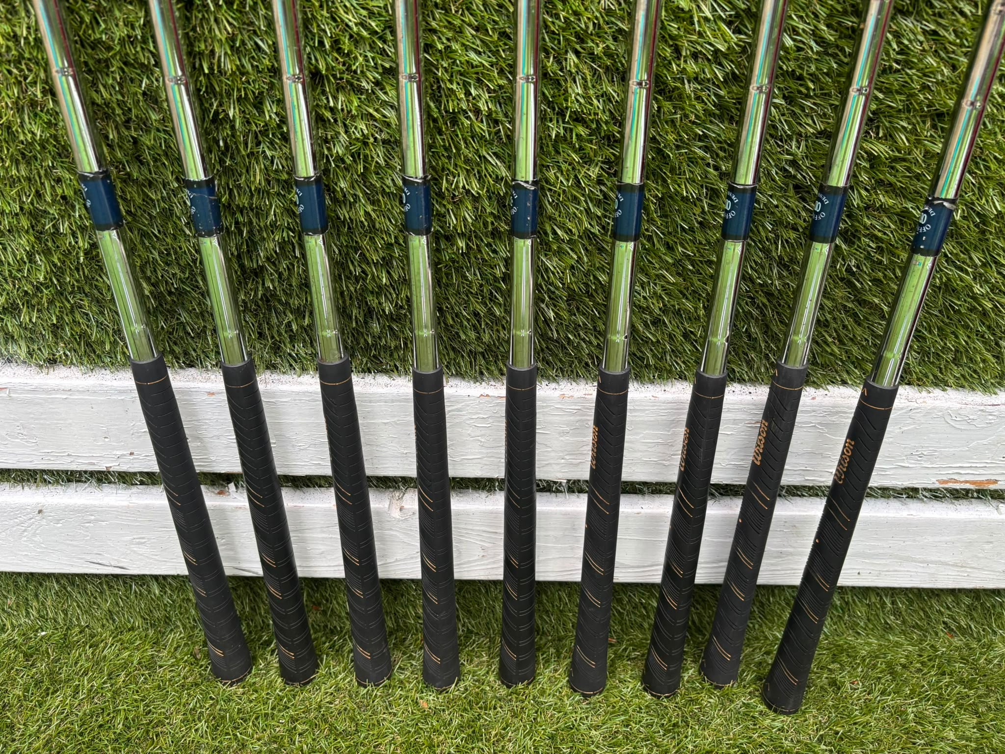 Wilson ProStaff Oversize Irons, Wilson Staff D300 Driver, Wilson Deep Red Woods & Wilson Stand Bag - Image 34
