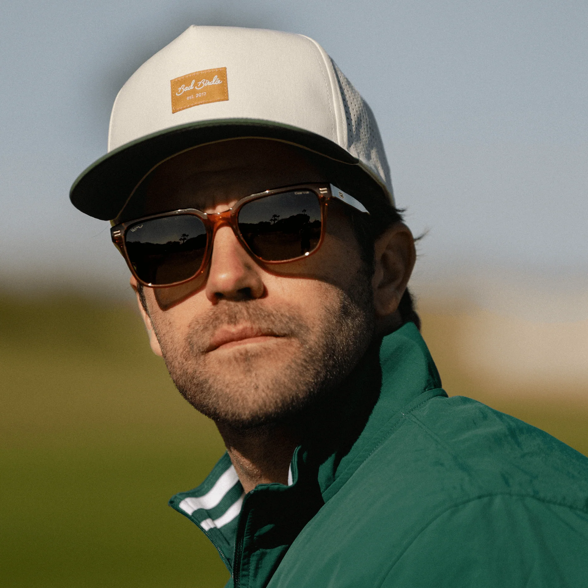WMP Woods Men's Polarized Golf Sunglasses Canyon Brown - Image 3