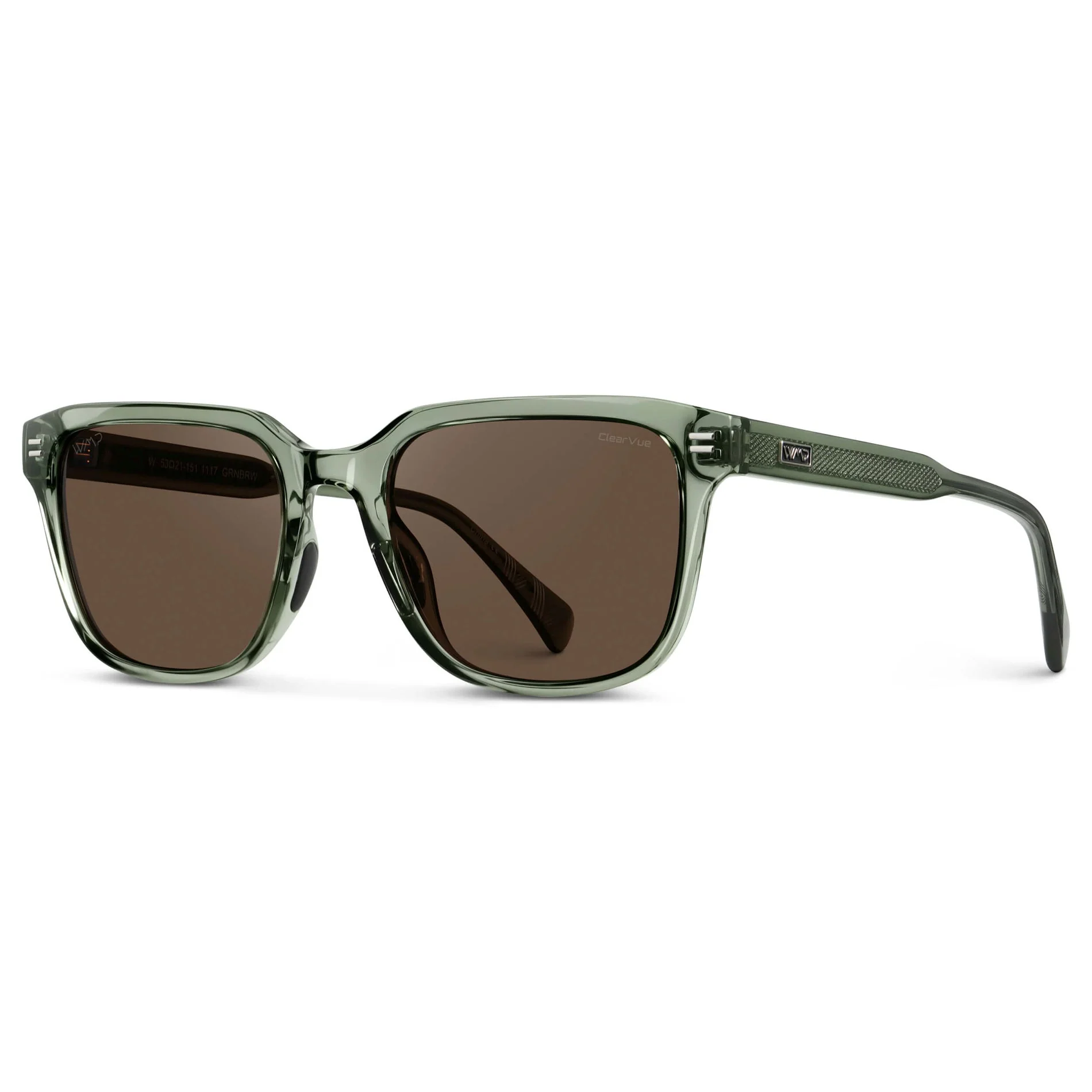 WOODS Men's Polarized Golf Sunglasses Crystal Agave | WMP Eyewear - Image 4