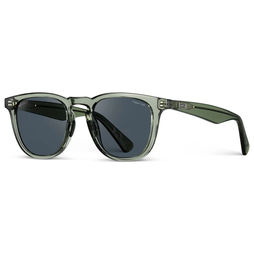 WYNDHAM Crystal Agave Smoke Polarized Golf Sunglasses - WMP - Image 4