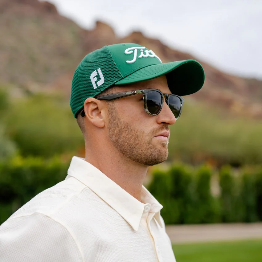 WYNDHAM Crystal Agave Smoke Polarized Golf Sunglasses - WMP - Image 5
