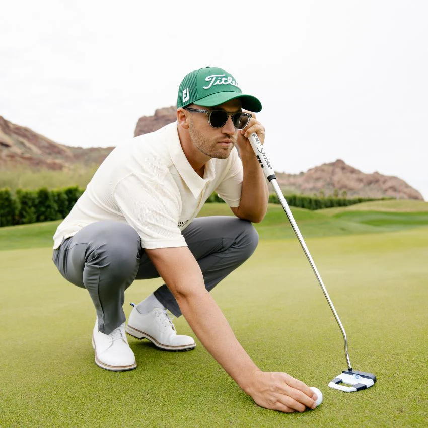 WYNDHAM Men's Polarized Golf Sunglasses Denim Blue | WMP Eyewear - Image 4