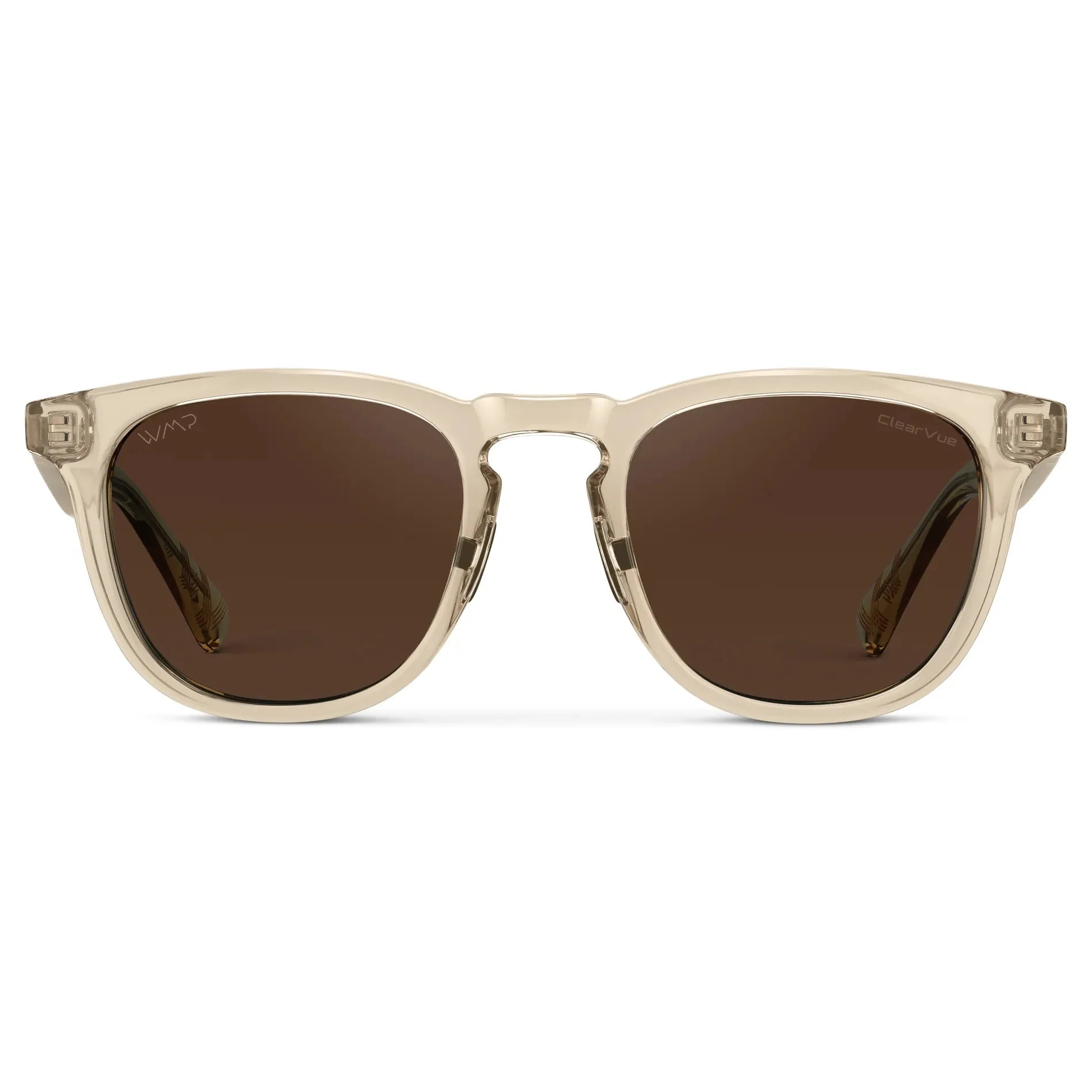 WYNDHAM Men's Golf Sunglasses Sand Brown by WMP Eyewear