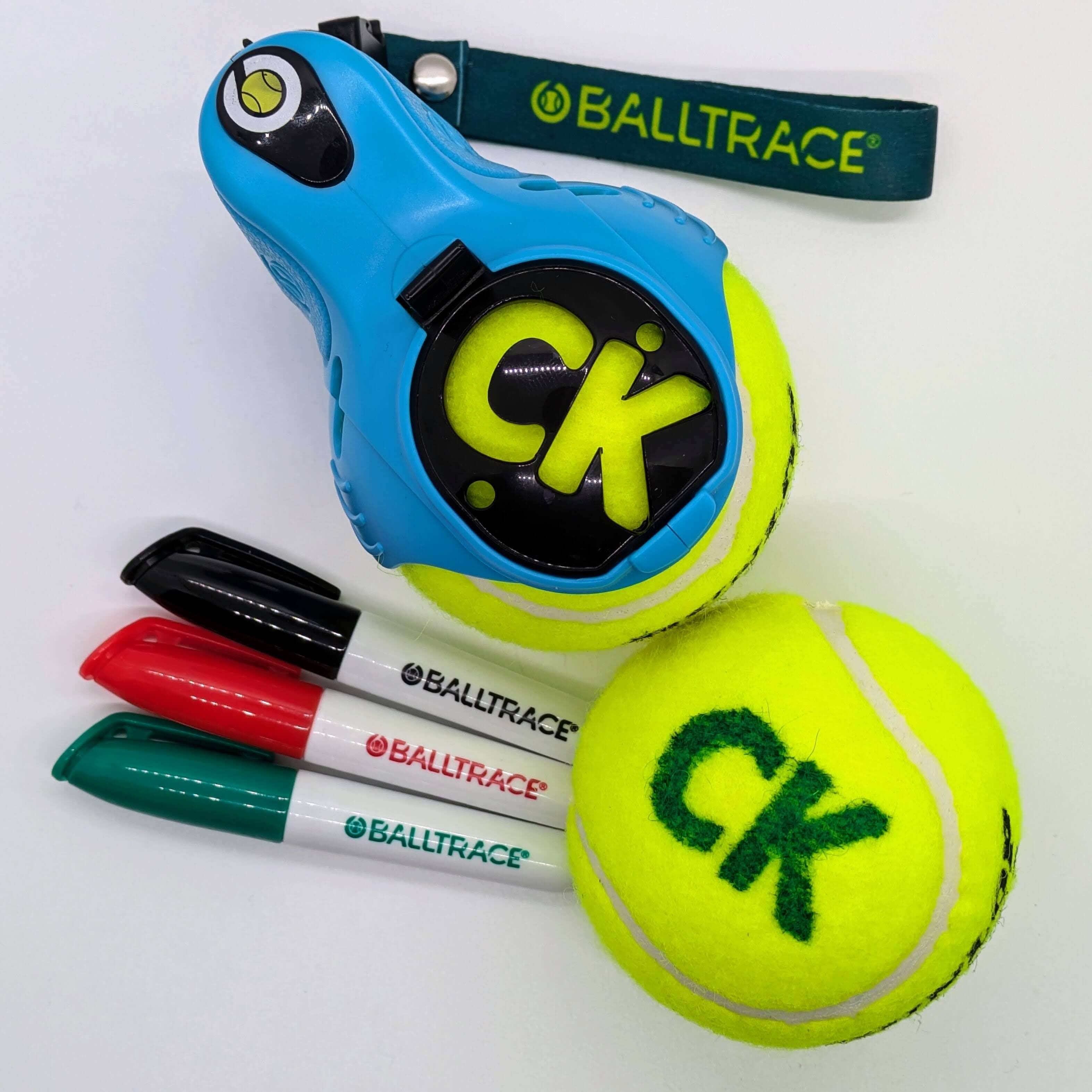 Custom Tennis & Padel Ball Initial Stencil Marker Kit - Image 2